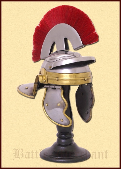 foto Miniature Centurion Helmet with Plume
